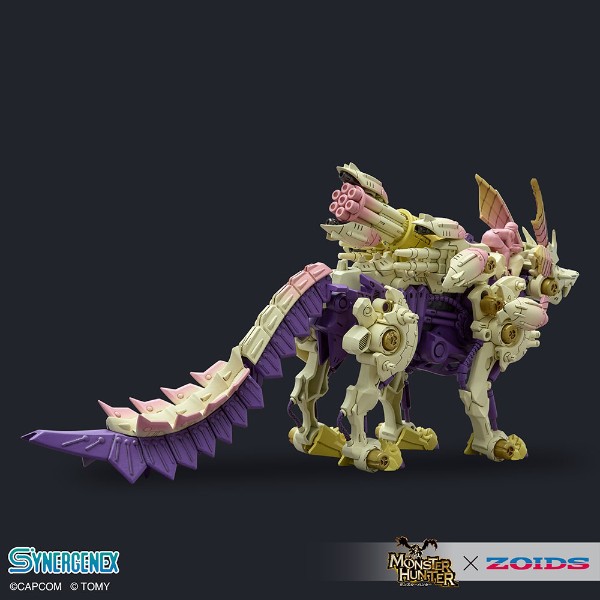 Monster Hunter x Zoids - Gatling Fox Mizutsune Model Kit - Packshot 3