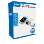 Laser 3-in-1 Travel Wireless Charging Pad for Apple - Packshot 6