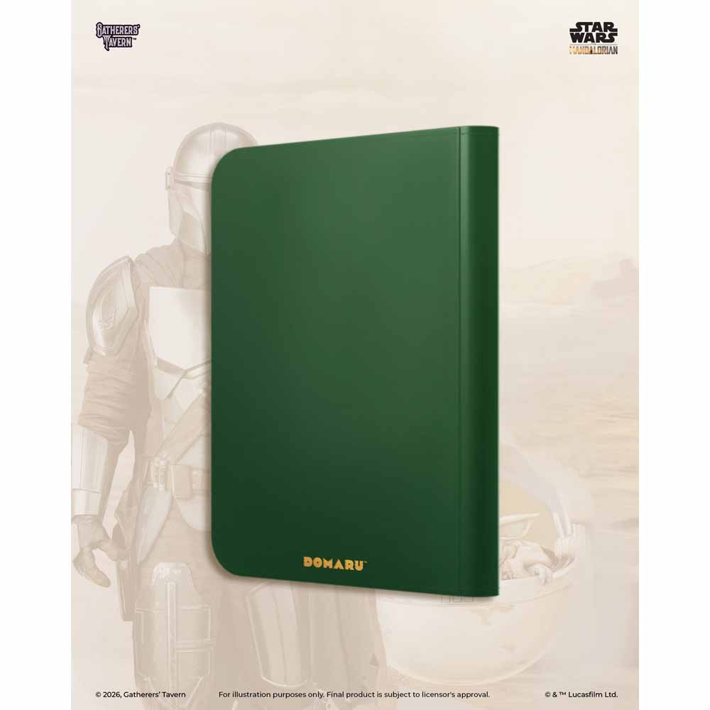 Gatherer’s Tavern – TCG – The Mandalorian Domaru 9 Pocket Binder – Grogu - Packshot 2