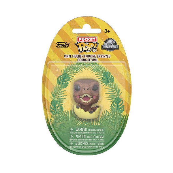 Jurassic Park - Velociraptor Hatching Pocket Pop! Vinyl Figure - Packshot 2