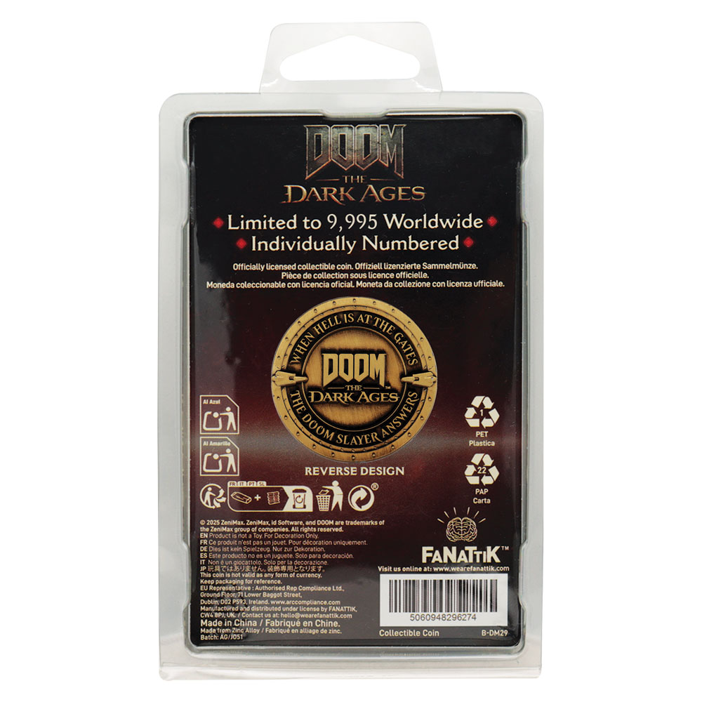 Doom: The Dark Ages Collectable Coin - Packshot 3