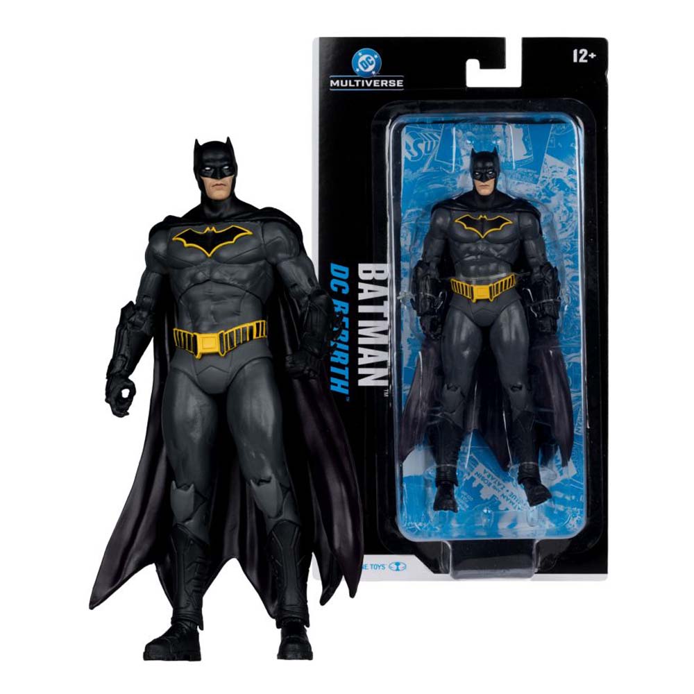 DC Multiverse - Batman - Batman (DC Rebirth) 7" Action Figure (Blister Card) - Packshot 4