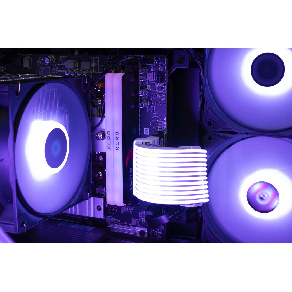 Evolve - Violet Vortex V2 - RTX 5050 8GB | Ryzen 5 5500 | 32GB DDR4 | 1TB Storage Gaming PC - Packshot 6