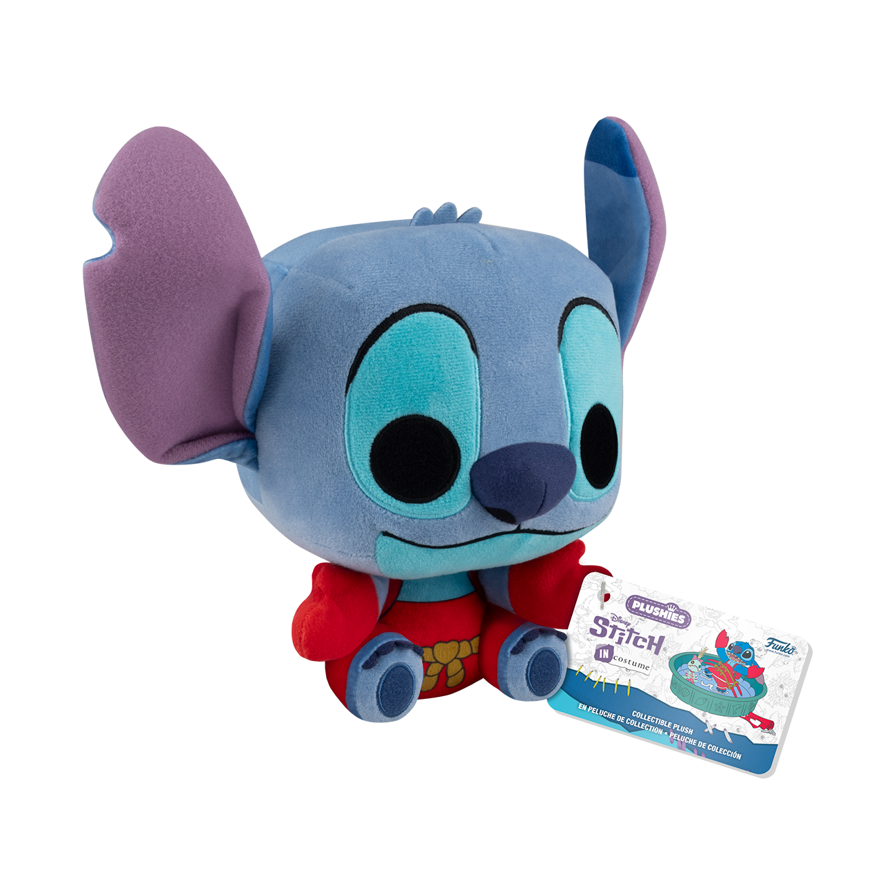 Disney - Lilo & Stitch - Stitch Sebastian (The Little Mermaid) Costume 7" Plush - Packshot 2
