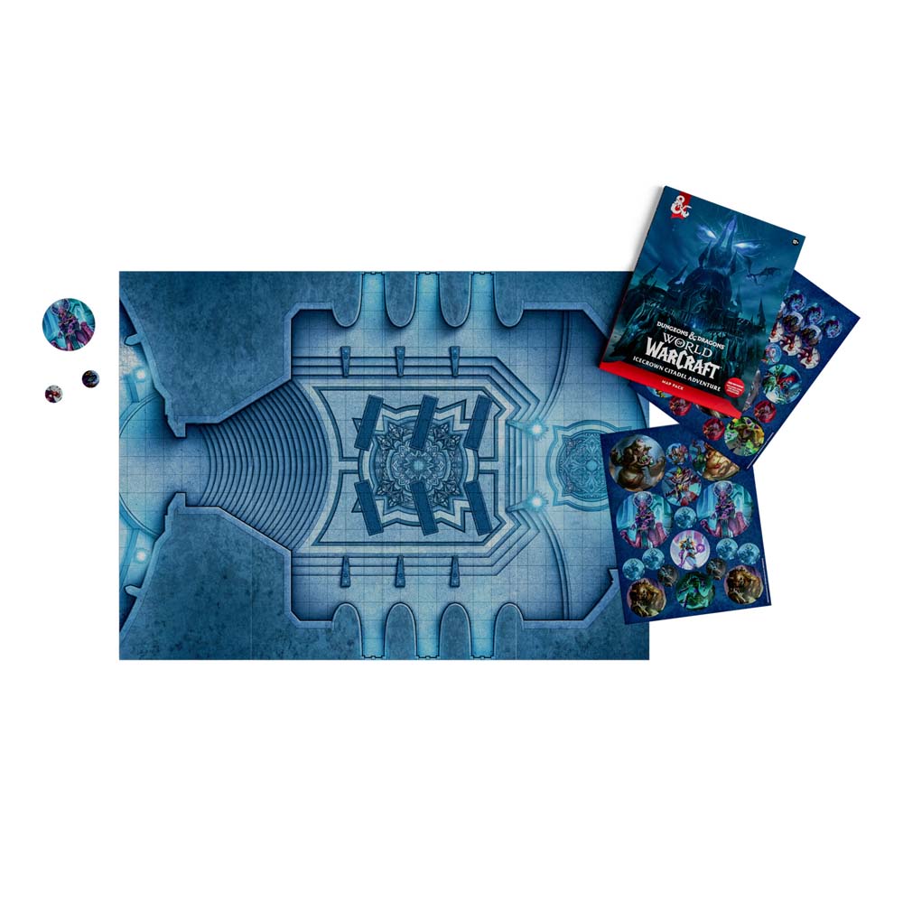 Dungeons & Dragons - World of Warcraft - Icecrown Citadel Adventure Map Pack - Packshot 3