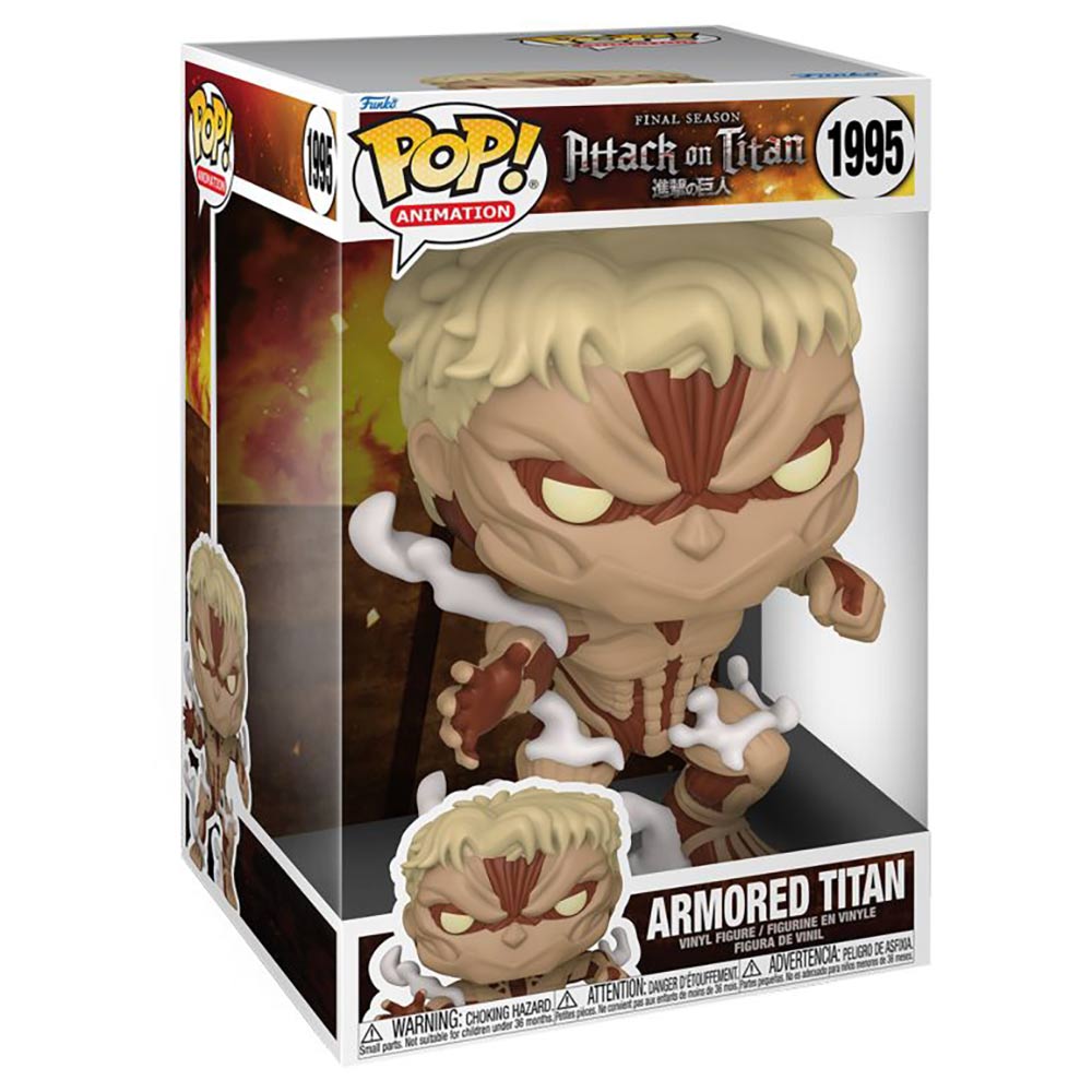 Attack on Titan - Armoured Titan 10" Pop! Vinyl Figure - Packshot 2