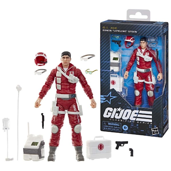 G.I. Joe - Classified Series #186 -  Edwin “Lifeline” Steen Action Figure - Packshot 6