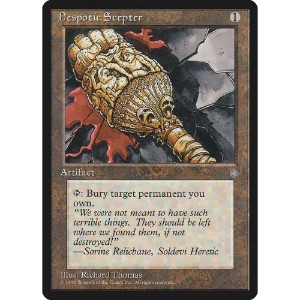 Magic: The Gathering - TCG - Ice Age - Despotic Scepter nan