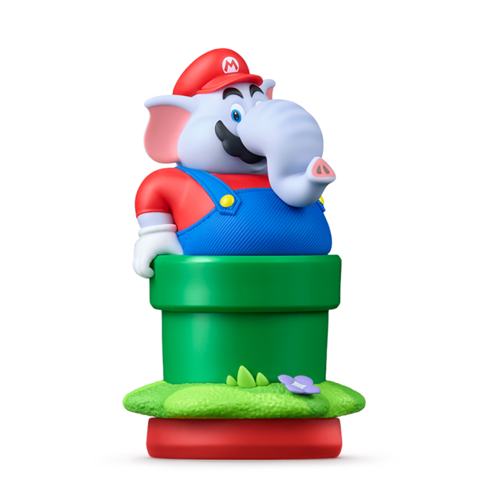 Nintendo amiibo (Super Mario Bros Wonder) - Elephant Mario Character Figure - Packshot 2