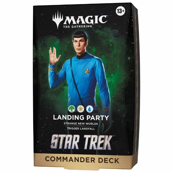Magic: The Gathering - TCG - Star Trek Commander Deck - Landing Party - Packshot 1