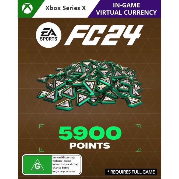 EA Sports FC 24 - 5900 FC Points (In-Game Currency) - Packshot 1