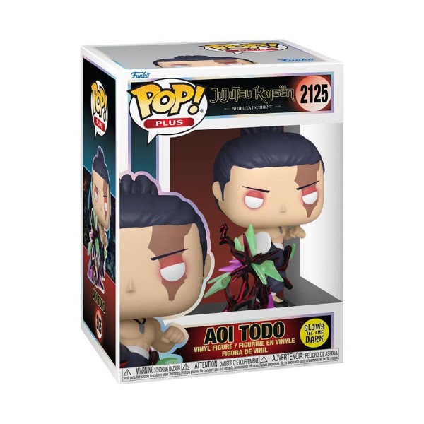Jujutsu Kaisen - Aoi Todo Glow-in-the-Dark Pop! Plus Vinyl Figure - Packshot 3