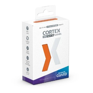 Ultimate Guard TCG - CORTEX Matte Trading Card Sleeves 100-Pack - Orange