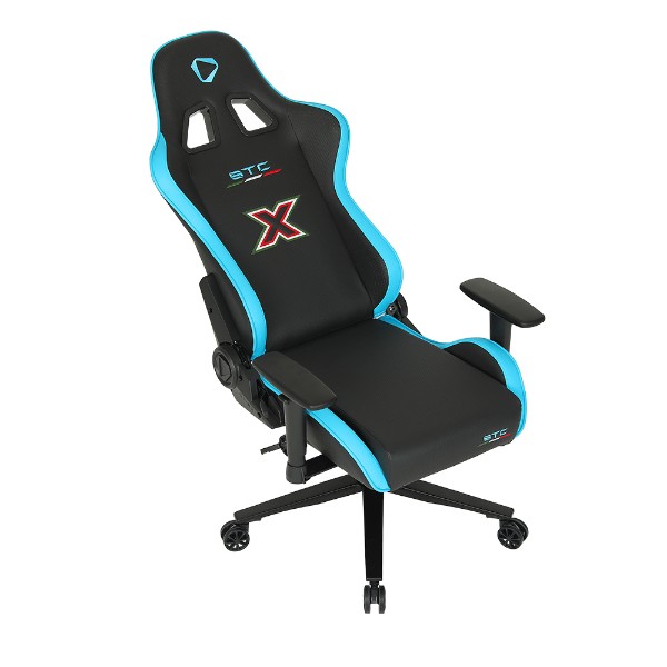 OneX - STC X Hardcore Gaming Chair - Black/Blue - Packshot 3