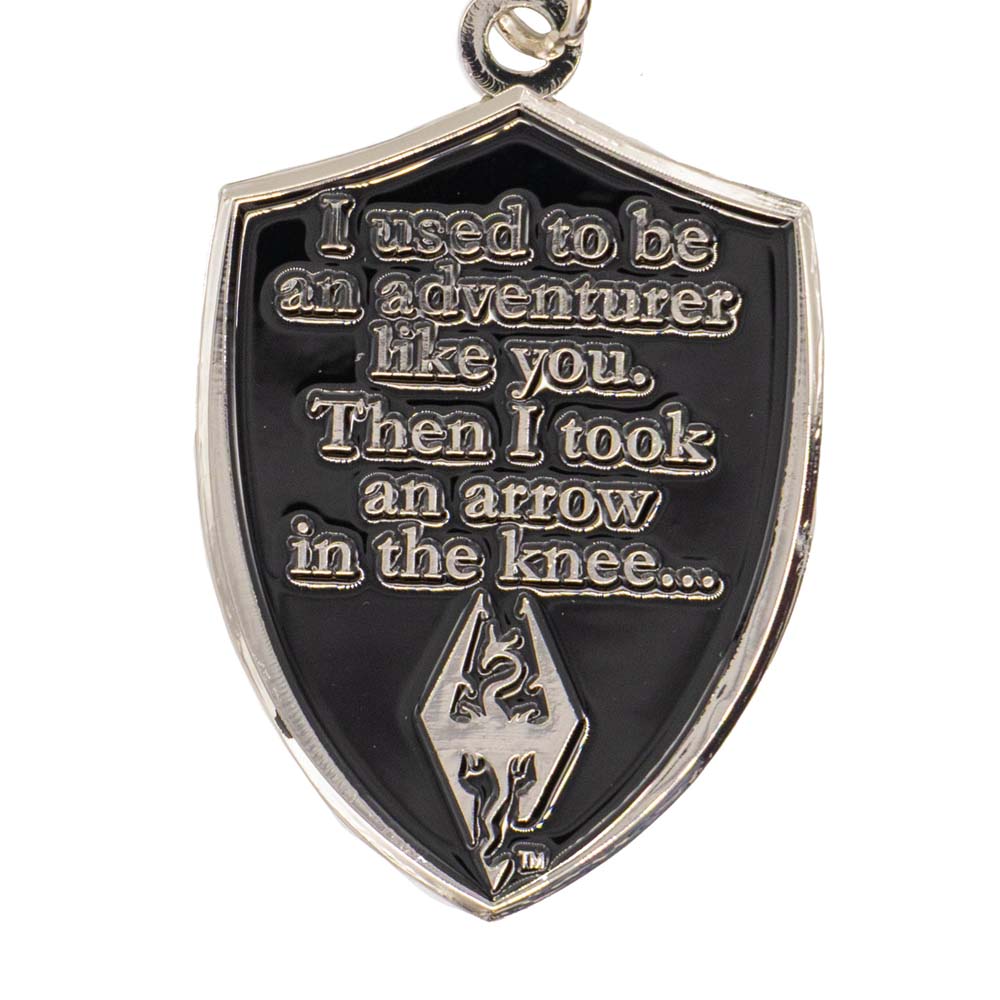 Elder Scrolls - Skyrim Logo Keyring - Packshot 2