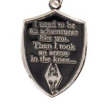Elder Scrolls - Skyrim Logo Keyring - Packshot 2