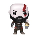 God of War: Ragnarok - Kratos with Mimir's Head Pop! Vinyl Figure