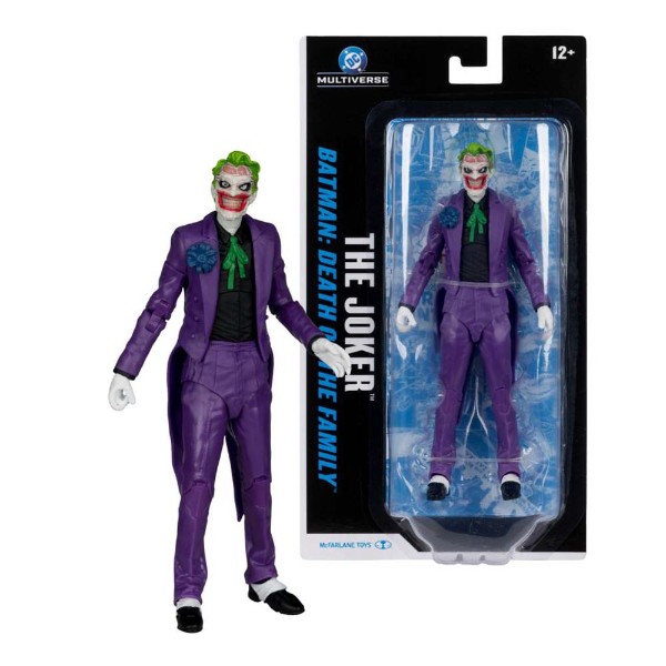 DC Multiverse - Batman: Death of the Family - The Joker 7" Action Figure (Blister Card) - Packshot 4