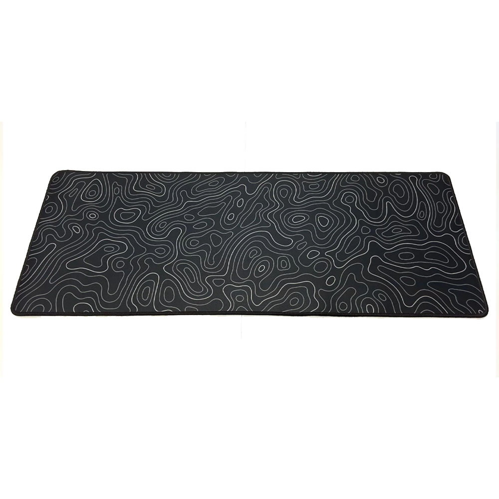 Playmax Topography X2 Mouse Mat (Black) - Packshot 1
