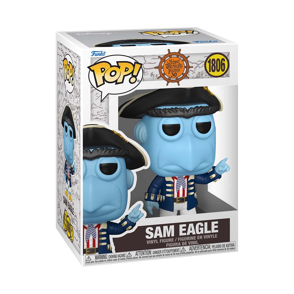 The Muppets - Muppet Treasure Island - Sam Eagle Pop! Vinyl Figure - Packshot 2