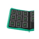 Palms Off Gaming - Collector's Series 9 Pocket Zip Trading Card Binder - Turquoise - Packshot 2