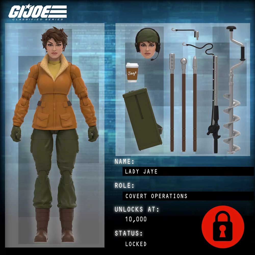 G.I. Joe - Classified Series Snow C.A.T. (Combat All-Terrain) Vehicle With Farley "Frostbite" Seward Action Figure - Packshot 3