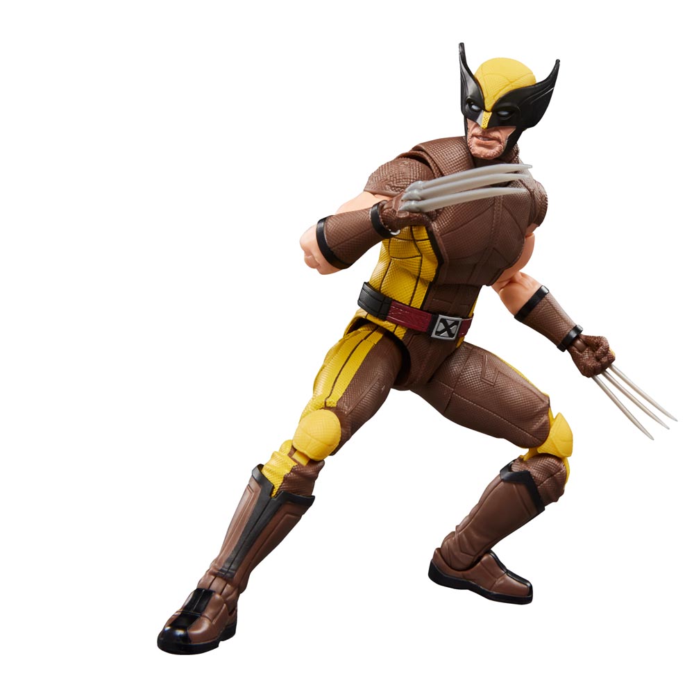 Marvel - Deadpool & Wolverine - Wolverine (Brown Suit) Marvel Legends Action Figure - Packshot 2