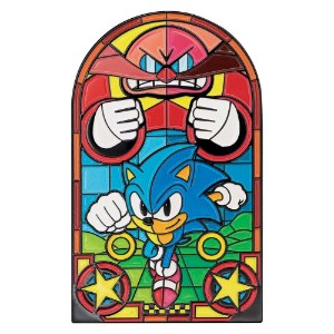 Sonic The Hedgehog - Stained Glass Window Style Ingot Limited Edition