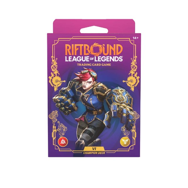 League of Legends - TCG - Riftbound Unleashed Vi Starter Deck - Packshot 1