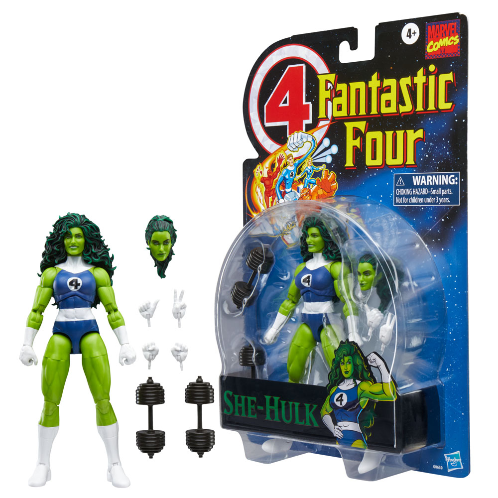 Marvel - Fantastic Four - Marvel Legends Series She-Hulk Action Figure - Packshot 5