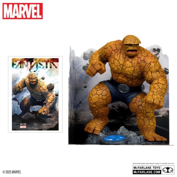 Marvel - Fantastic Four - The Thing (Fantastic Four #642) 1:10 Scale Statue with Scene - Packshot 3