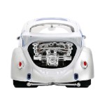 Star Wars - 1959 Volkswagen Drag Beetle with R2D2 1/24th Scale Die-Cast Vehicle Replica - Packshot 4