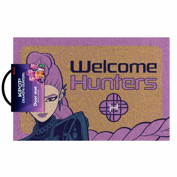 Netflix - KPop Demon Hunters - Welcome Hunters Doormat - Packshot 1