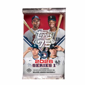 MLB – TC – 2026 Topps Baseball Series 1 Hobby Booster Pack