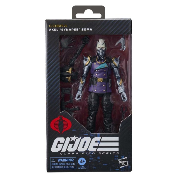 G.I. Joe - Classified Series #211 Axel "Synapse" Soma Action Figure - Packshot 3
