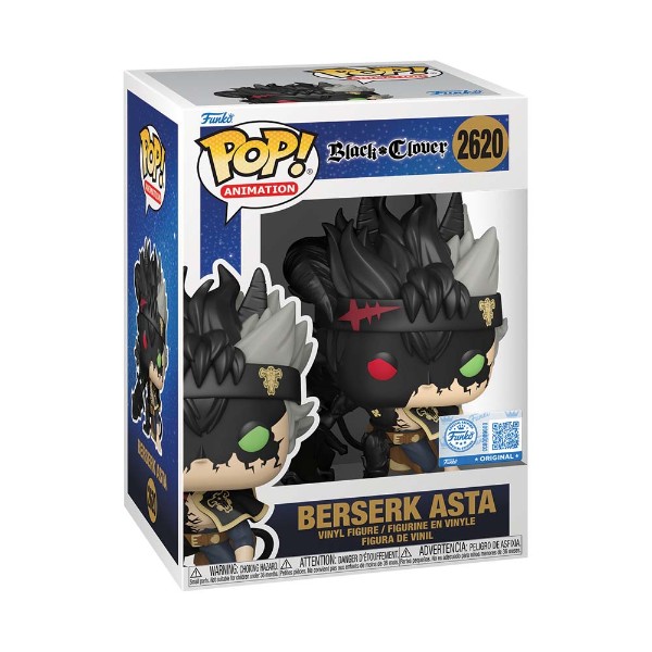 Black Clover - Berserk Asta Pop! Vinyl Figure - Packshot 2