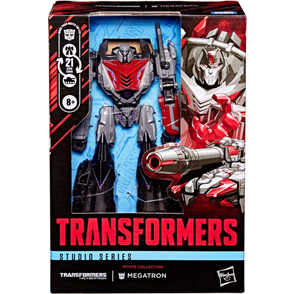 Transformers - Transformers: War for Cybertron (2010) Megatron MTMTE Collection Studio Series Voyager Class 6.5" Action Figure - Packshot 3