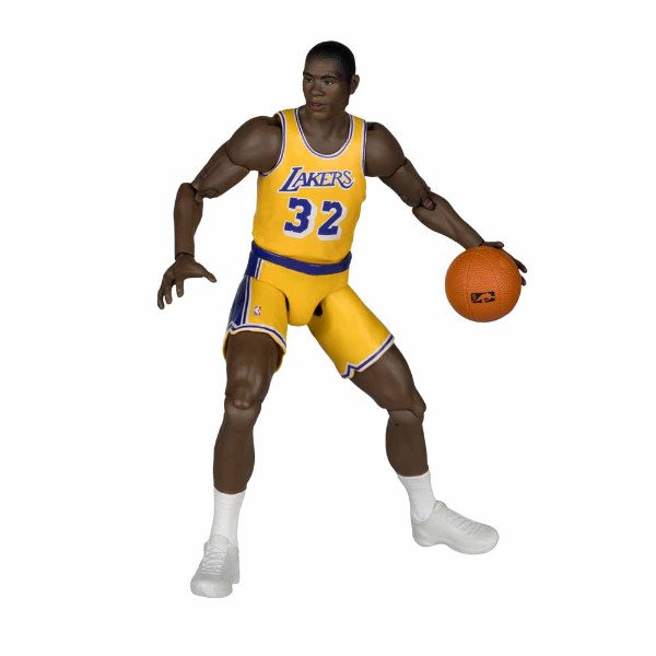 NBA - Magic Johnson (LA Lakers) Legends Series SportsPick Action Figure - Packshot 2