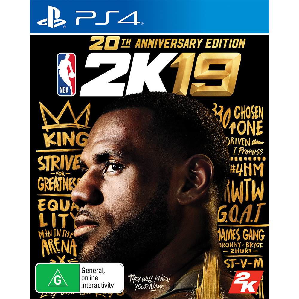 NBA 2K19 Anniversary Edition EB Games New Zealand