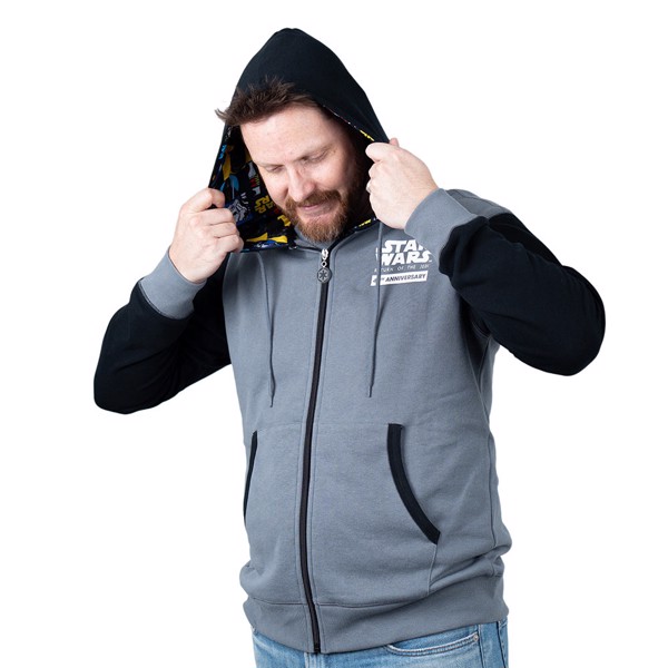 Star Wars - Return of the Jedi 40th Anniversary Zip-Up Hoodie - Clothing -  ZiNG Pop Culture
