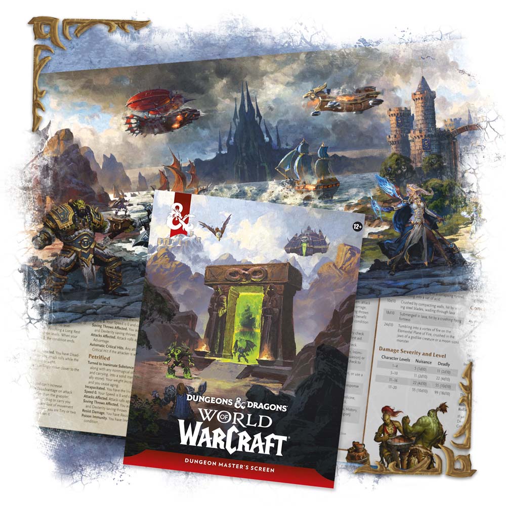 Dungeons & Dragons - World of Warcraft - Dungeon Master's Screen - Packshot 4