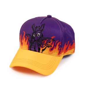 Spyro the Dragon - Spyro Flames Curved Brim Cap