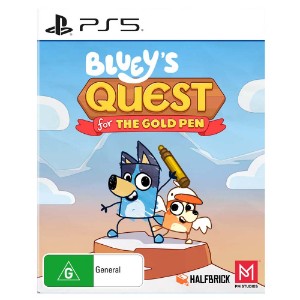 Bluey´s Quest for the Gold Pen