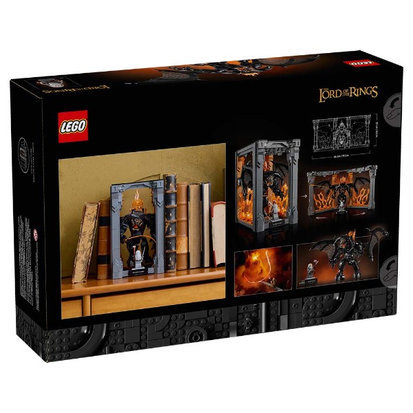The Lord of The Rings - LEGO Icons Balrog™ Book Nook 10367 - Packshot 6