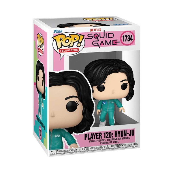 Squid Game 2 - Player 120 Hyun-Ju Pop! Vinyl Figure - Packshot 2