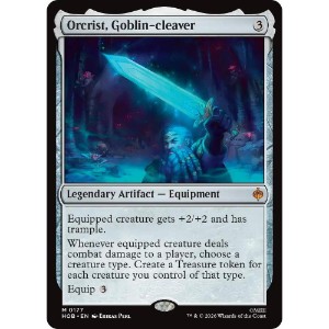 Magic: The Gathering - TCG - The Hobbit - Orcrist, Goblin-cleaver Foil 177 - NM/M
