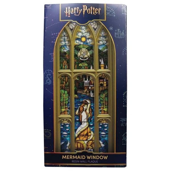 Harry Potter - Mermaid Stained Glass Window Resin Plaque - Packshot 6