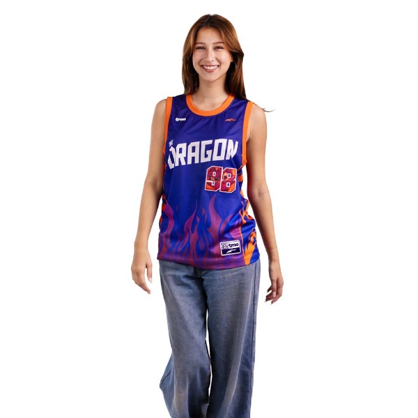 Spyro the Dragon - Spyro Flames Basketball Jersey - Packshot 4