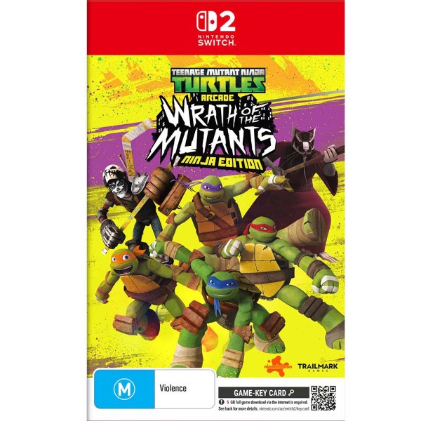 Teenage Mutant Ninja Turtles: Wrath of the Mutants - Ninja Edition - Packshot 1