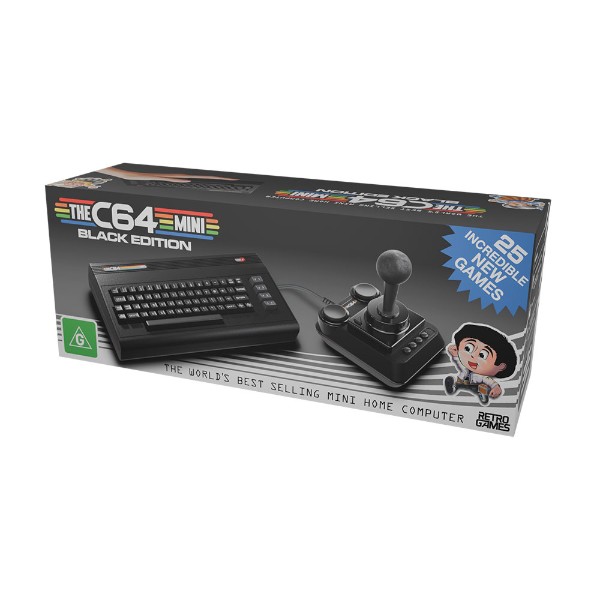 The C64 Mini - Black Edition - Toys and Collectibles - EB Games Australia